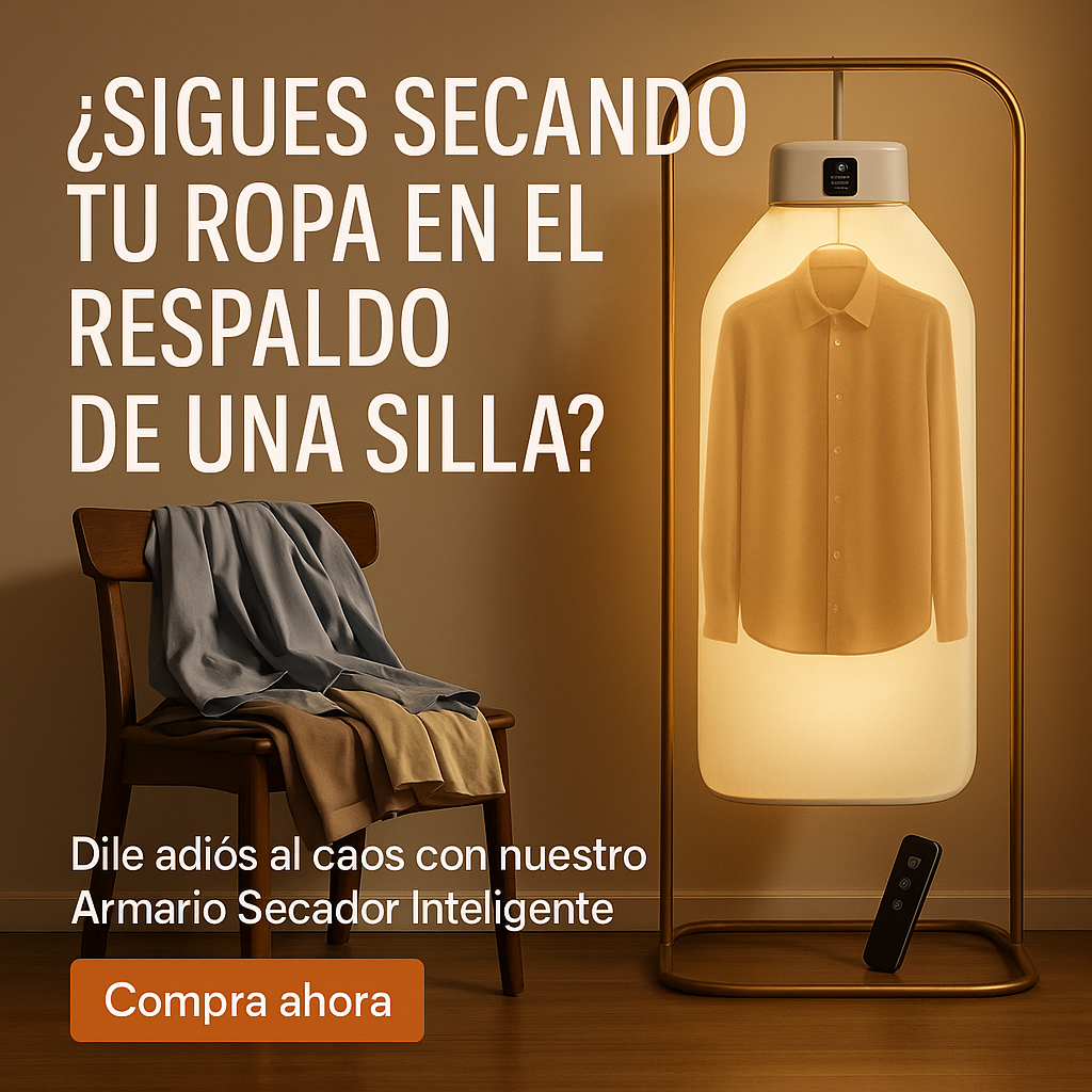 SmartDry Closet - Dile Adiós a la Ropa Húmeda