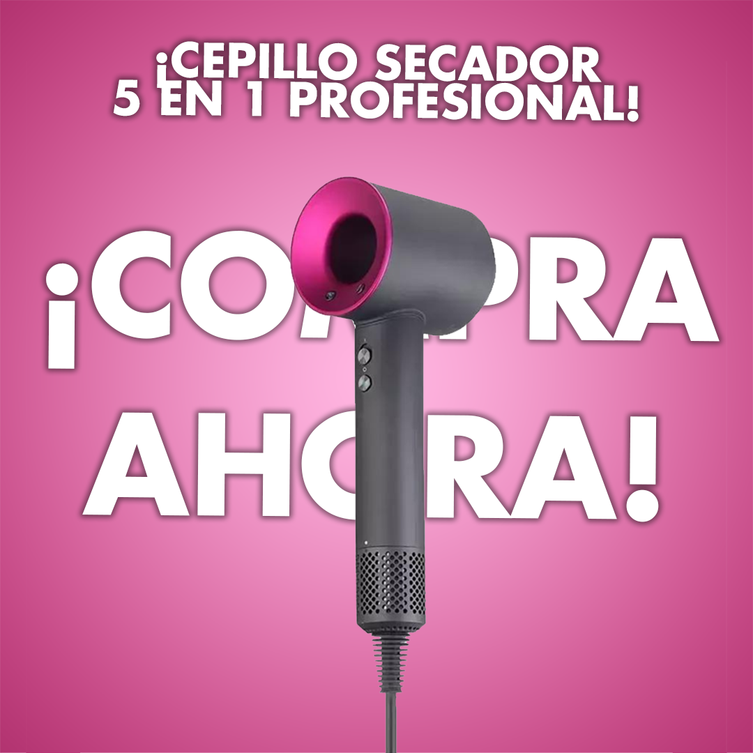 StyloPro 5 en 1 - Cepillo Secador 5 en 1 Profesional